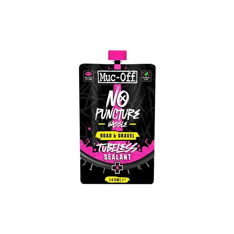 Muc-Off Road and Gravel 140ml Tubeless Sealant in Black