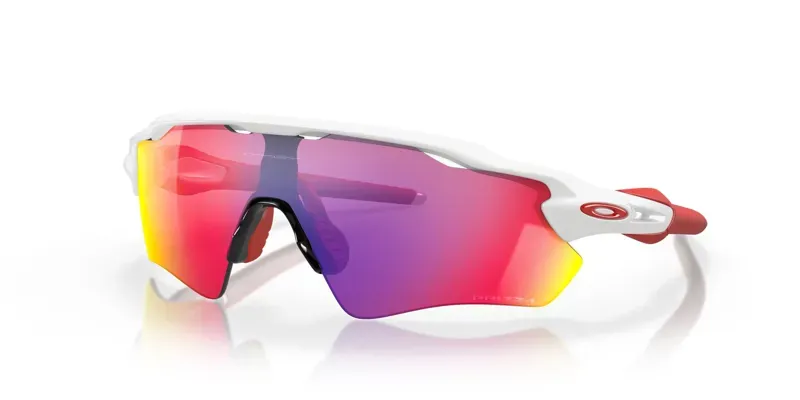 Oakley Radar Ev Path OO-9208-05 In Prizm Road Lenses/Polished White Frame