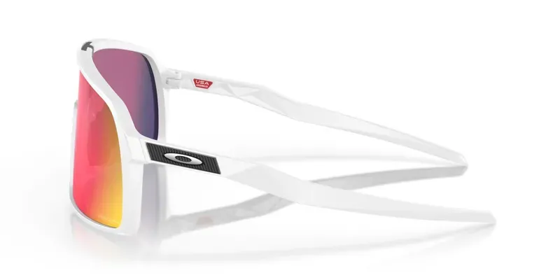 Oakley Sutro OO-9406-06 In Prizm Road Lenses/Matte White Frame-2