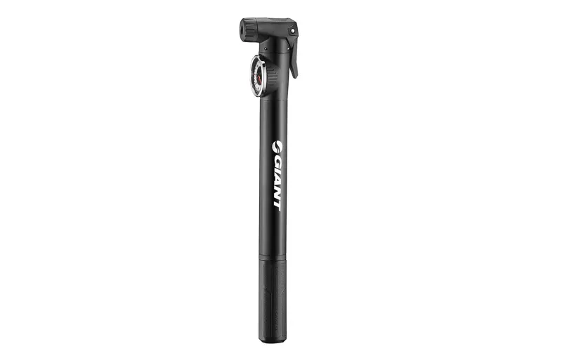 Giant Control Mini 1+ Bike Pump w/Gauge in Black-1