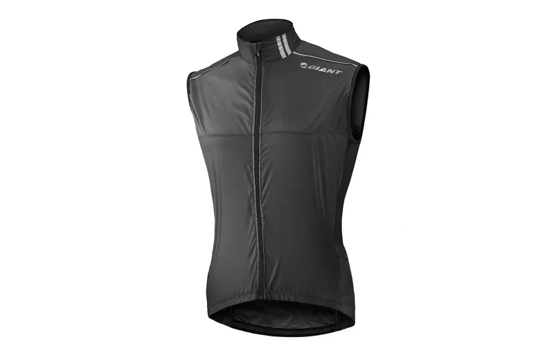 MY18 GIANT SUPERLIGHT WIND VEST BLACK SML