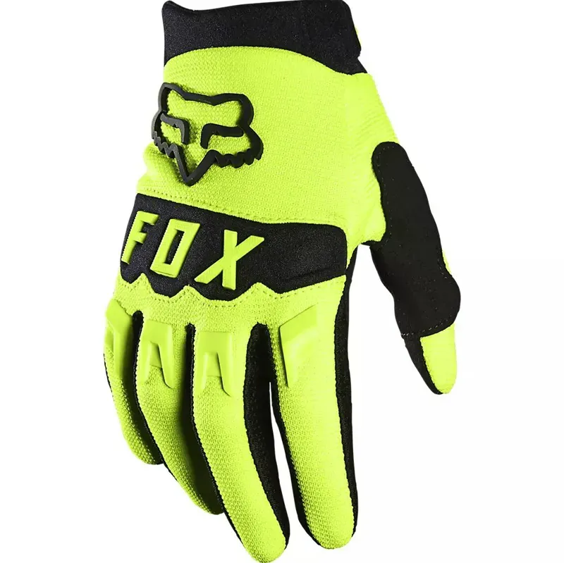 Fox Racing Kid's Dirtpaw Gloves in Yellow