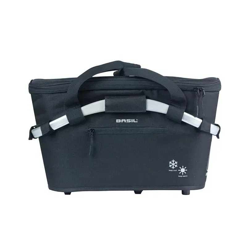 Basil Classic Carry All Rear Basket Black-1