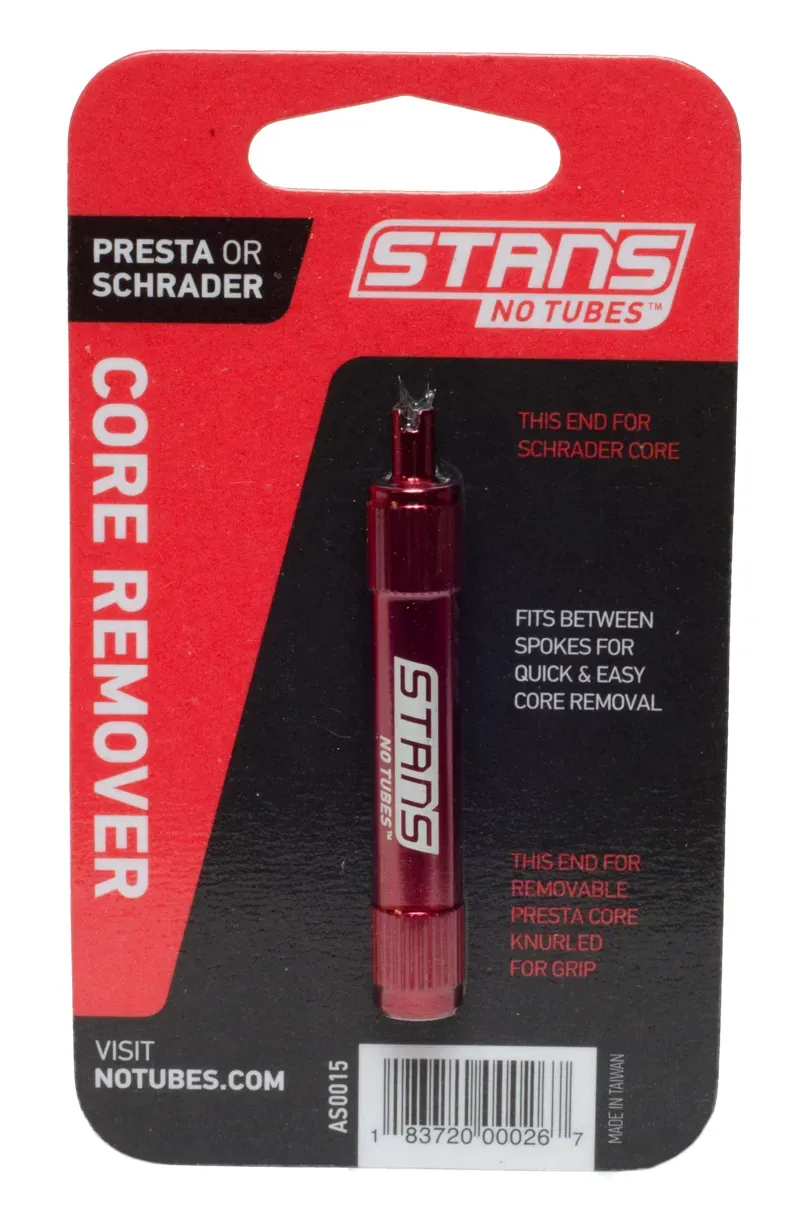 Stans NoTubes Core Remover in Red