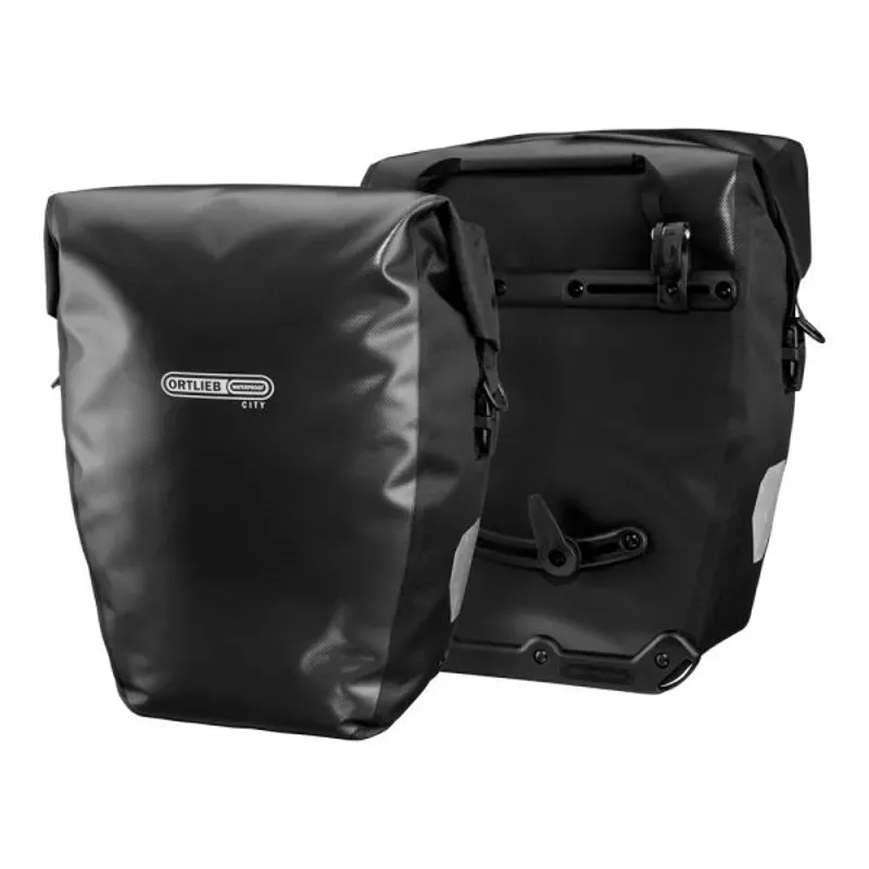 Ortlieb Back-Roller City Rear Pannier Pair in Black