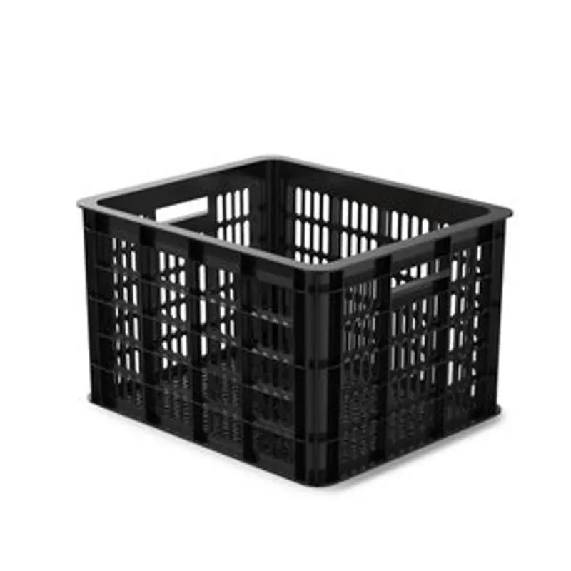 Basil Medium Basket Crate Black