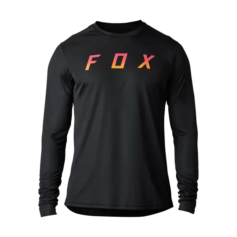 Fox Ranger Dose Long Sleeve Jersey in Black