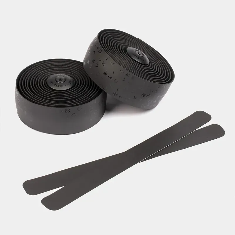 Burgh Classic Bar Tape In Hieroglyph Stealth Black-6