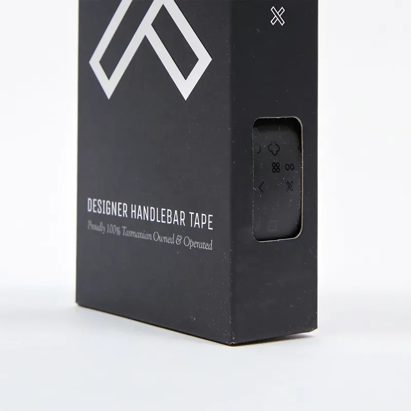 Burgh Classic Bar Tape In Hieroglyph Stealth Black-4