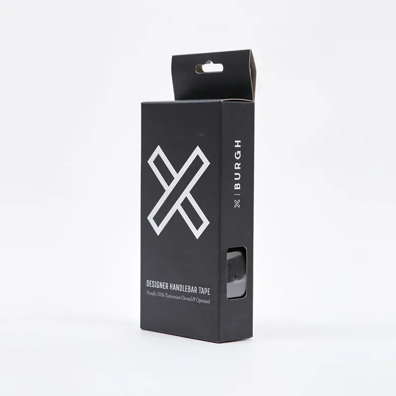 Burgh Classic Bar Tape In Hieroglyph Stealth Black-5