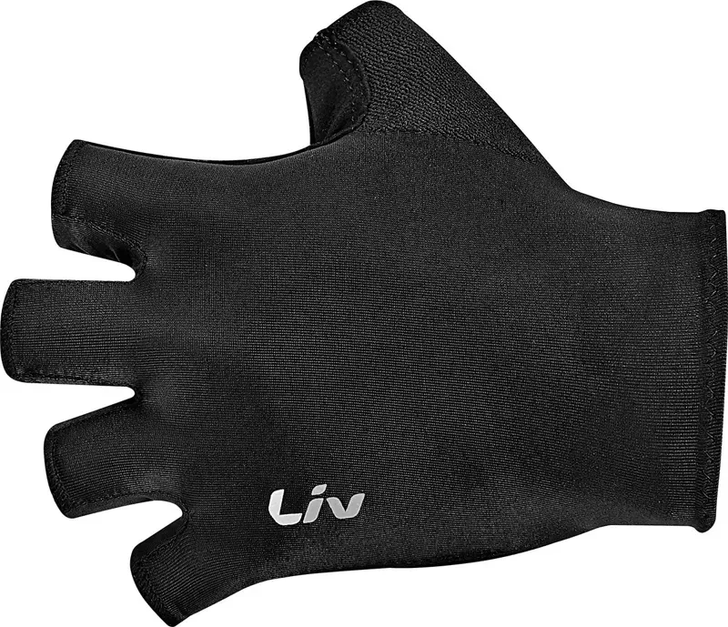 Liv Supreme Short Finger Gloves in Black