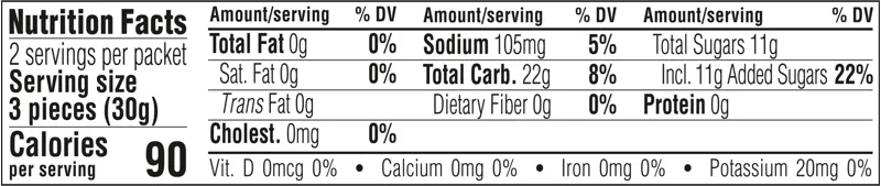 Clif Bloks Sours Energy Chews Strawberry Lemonade with Caffeine-1