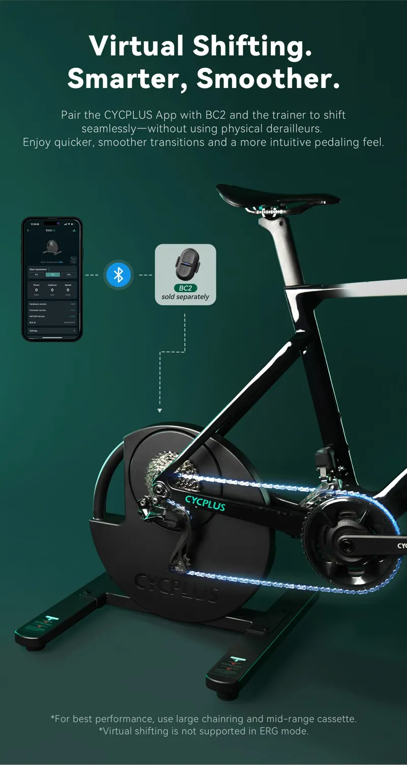 Cycplus R200 Smart Direct-Drive Bike Trainer-10