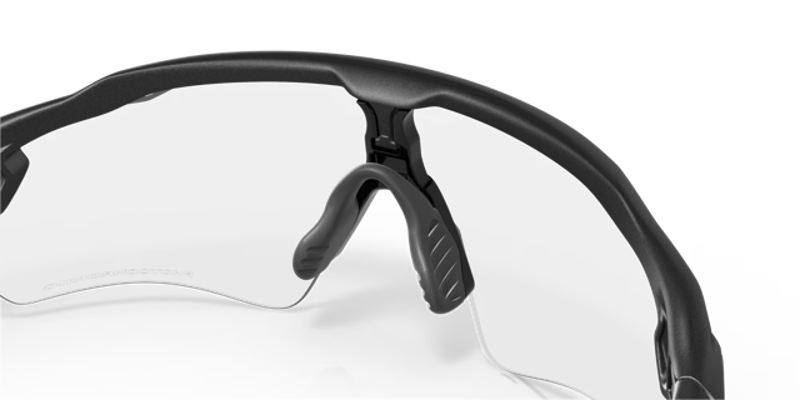 Oakley Radar EV Path Steel w/Clear to Black Iridium Photochromic Lens-4