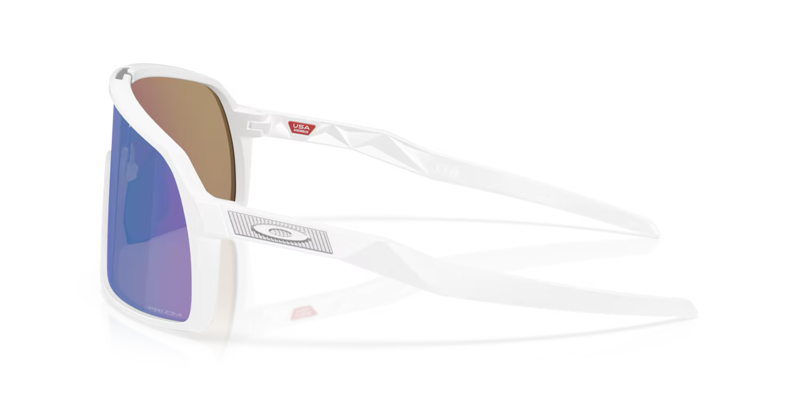 Oakley Sutro S Prizm Sapphire Lenses with Matte White Frame-2