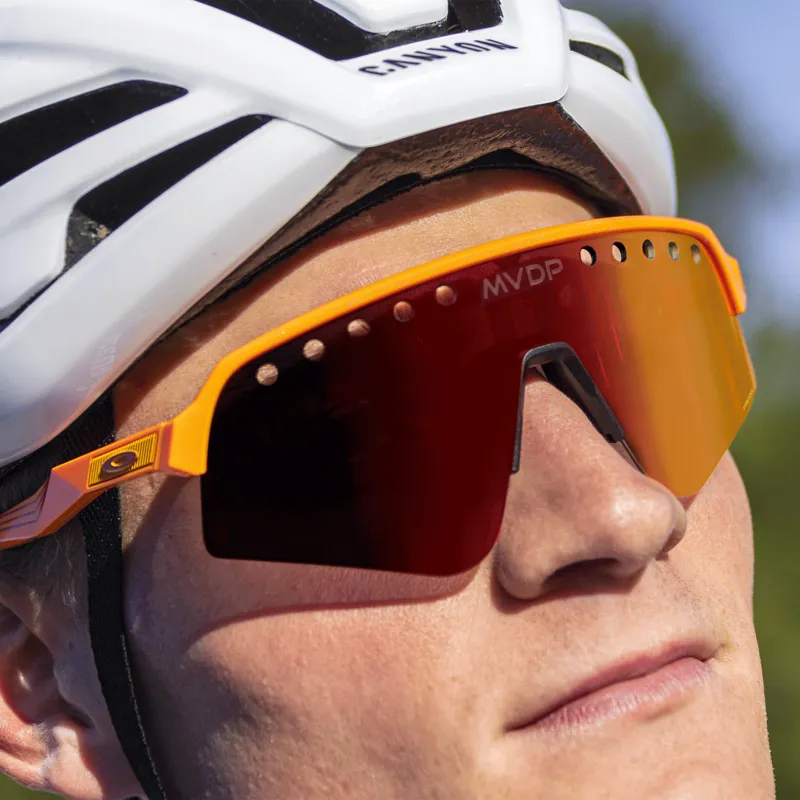 Oakley Sutro Lite Sweep MVDP Orange Sparkle with Prizm Road Lens