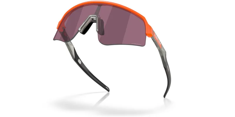 Oakley Sutro Lite Sweep Matte Neon Orange with Prizm Road Black Lenses -3