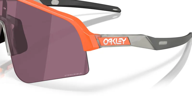 Oakley Sutro Lite Sweep Matte Neon Orange with Prizm Road Black Lenses -5