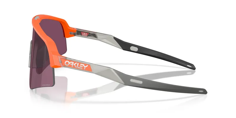 Oakley Sutro Lite Sweep Matte Neon Orange with Prizm Road Black Lenses -2