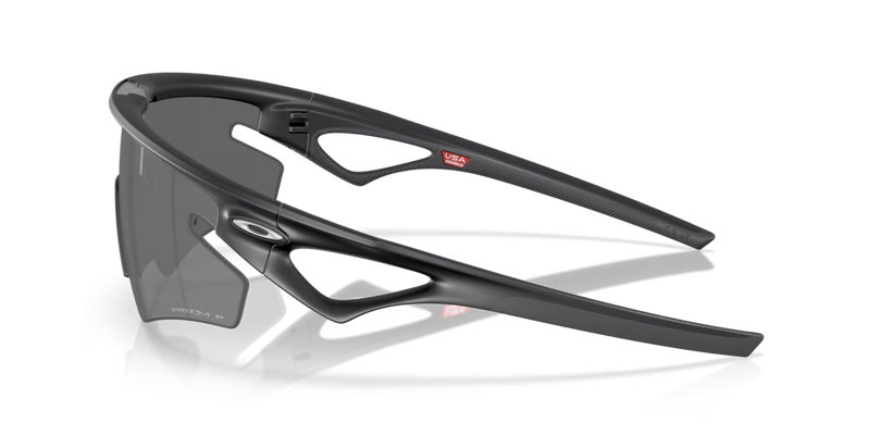 Oakley Sphaera Slash Matte Black with Prizm Black Polarised Lens-2