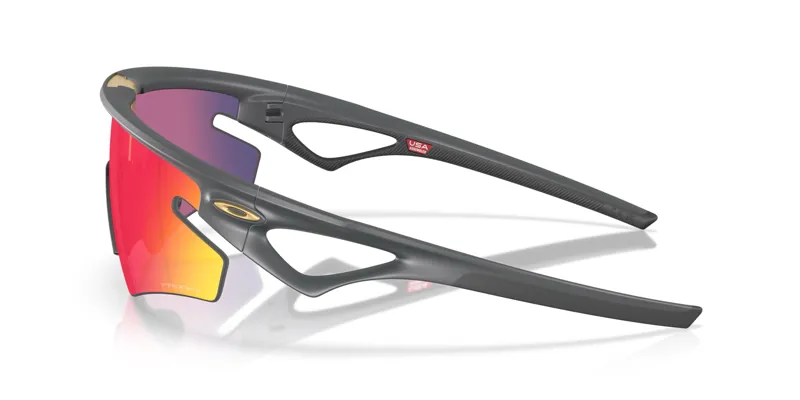 Oakley Sphaera Slash Matte Carbon Frame w/Prizm Road Lenses-2