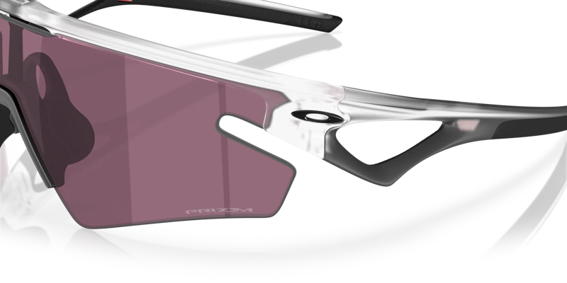 Oakley Sphaera Slash Matte Clear Frame with Prizm Road Black-4