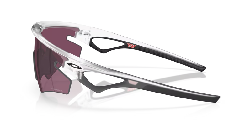 Oakley Sphaera Slash Matte Clear Frame with Prizm Road Black-2