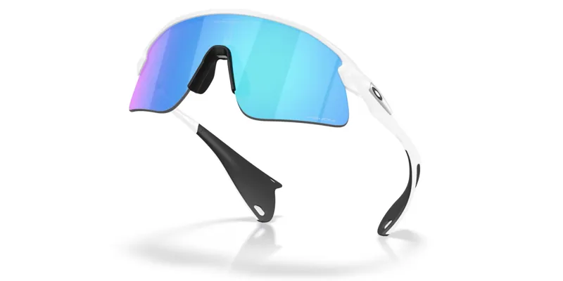 Oakley Stunt Devil Matte White with Prizm Sapphire Lenses-4