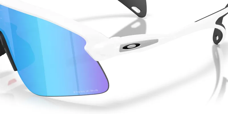 Oakley Stunt Devil Matte White with Prizm Sapphire Lenses-5