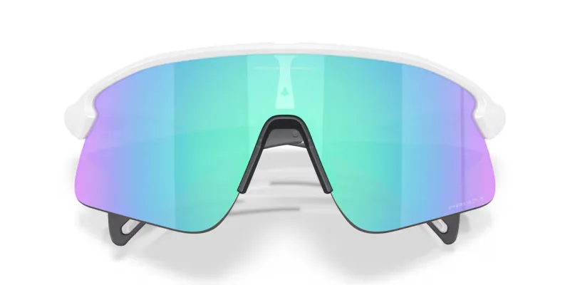 Oakley Stunt Devil Matte White with Prizm Sapphire Lenses-3