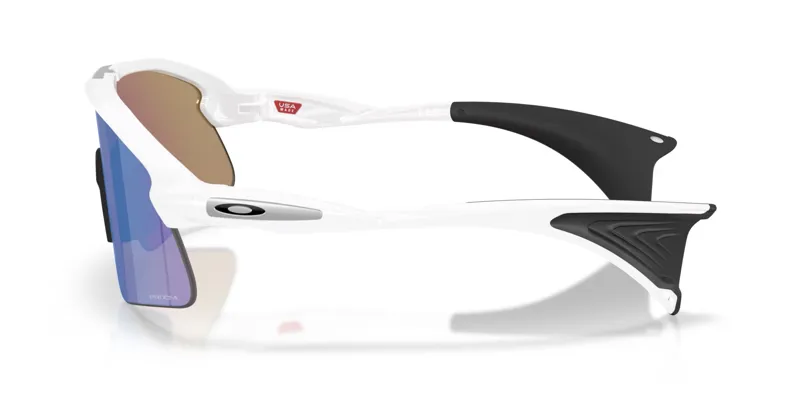 Oakley Stunt Devil Matte White with Prizm Sapphire Lenses-1