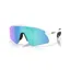 Oakley Stunt Devil Matte White with Prizm Sapphire Lenses