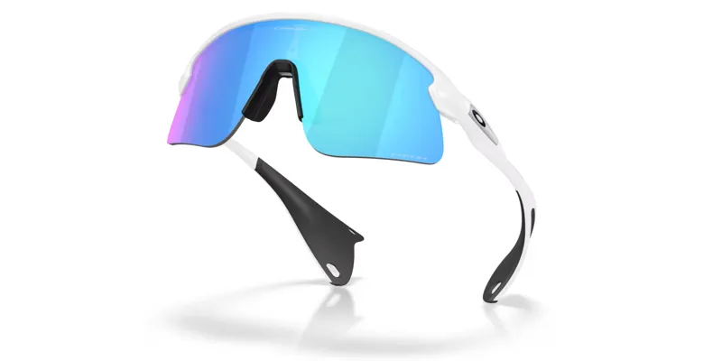 Oakley Stunt Devil S Matte White with Prizm Sapphire Lenses-3