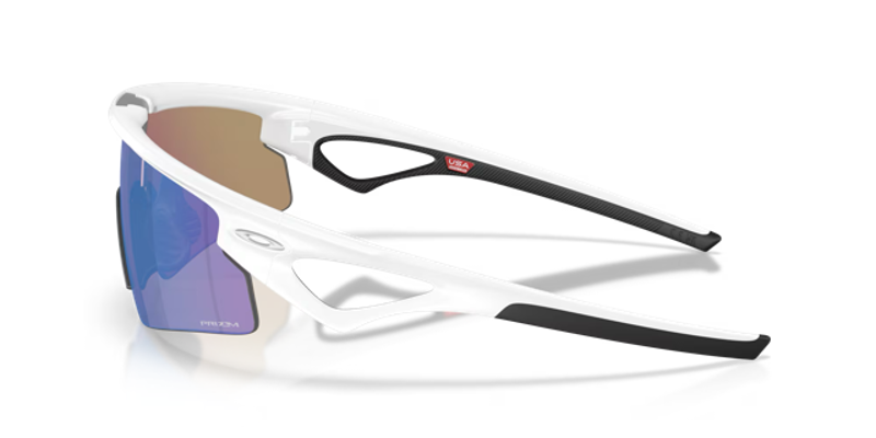 Oakley Sphaera Strike Matte White Frame w/Prizm Sapphire Lenses-1