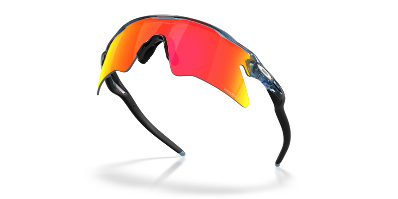 Oakley Radar EV Heater Prizm Ruby Lenses with Transparent Abyss Frame-4