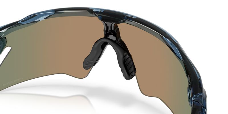 Oakley Radar EV Heater Prizm Ruby Lenses with Transparent Abyss Frame-6