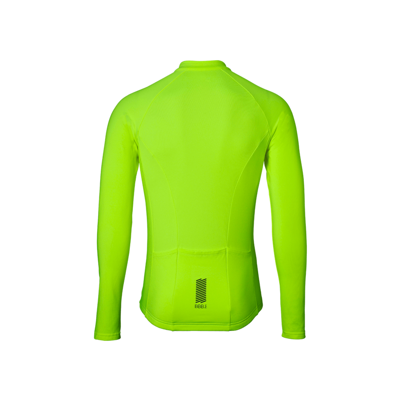 BBB Transition Long Sleeve Jersey Neon Yellow-1