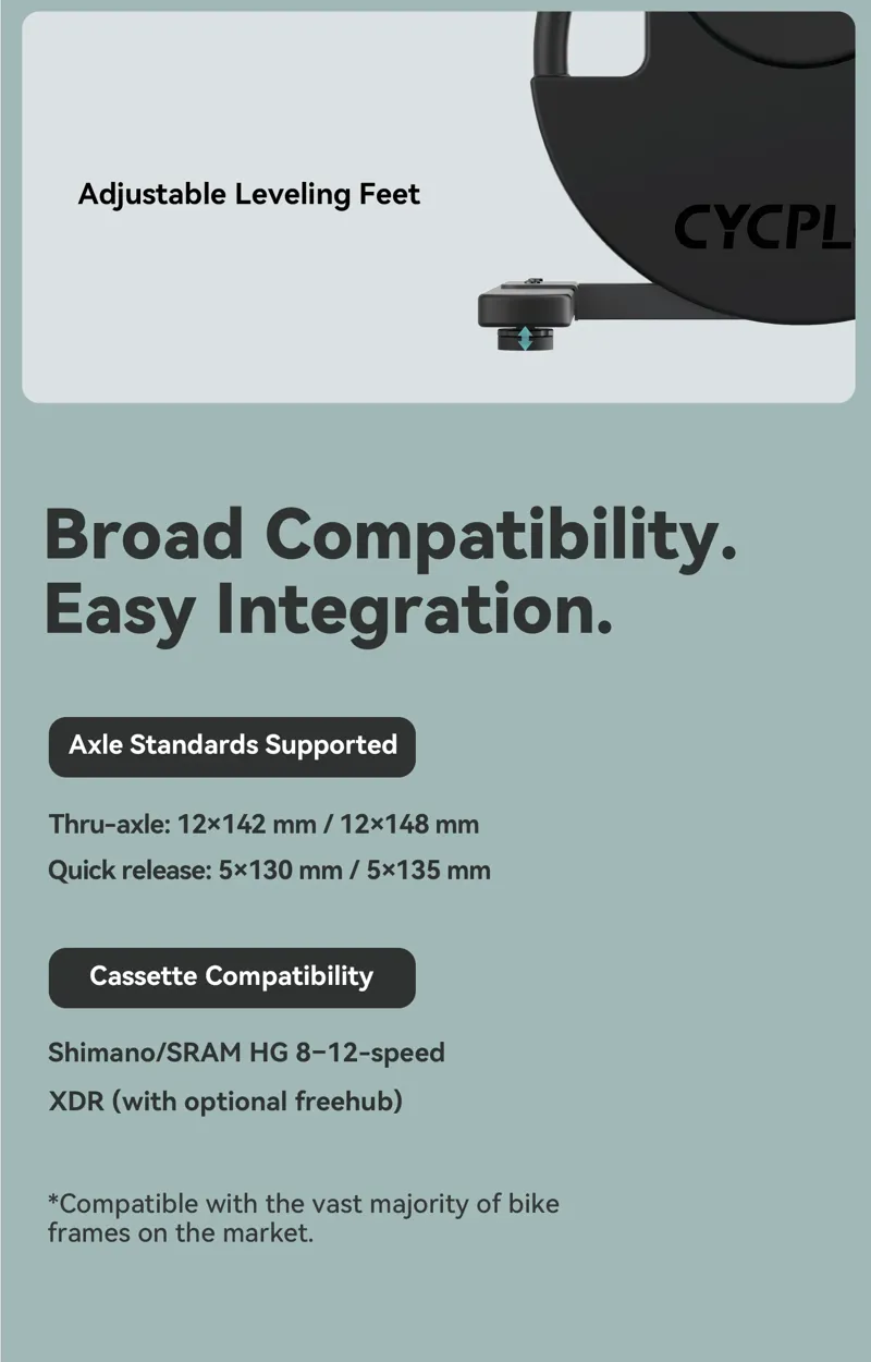 Cycplus R200 Smart Direct-Drive Bike Trainer-6