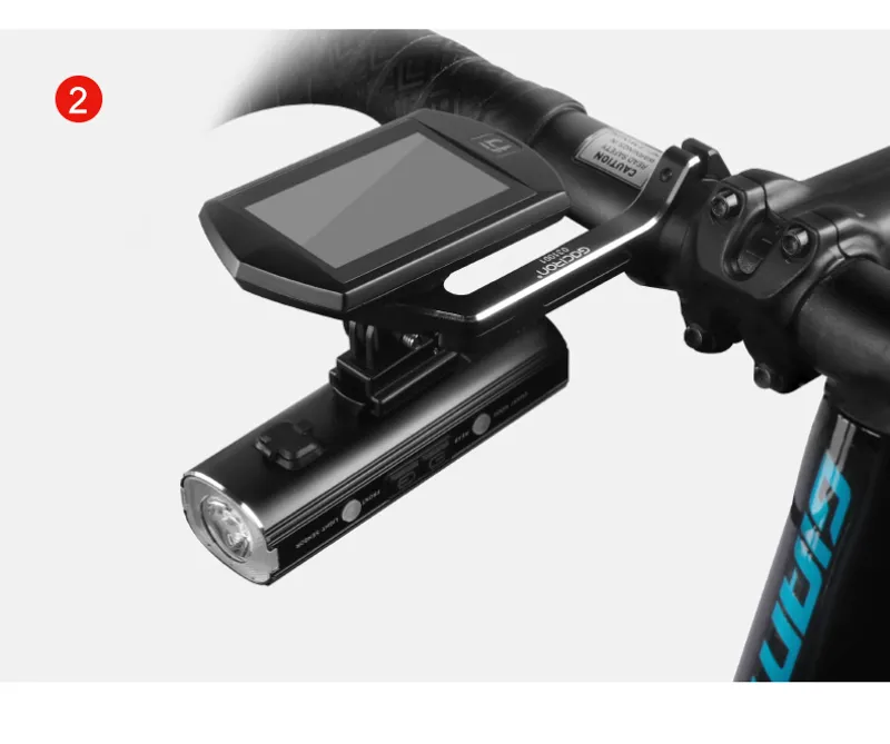 Gaciron Universal Alloy Mount w/GoPro-12