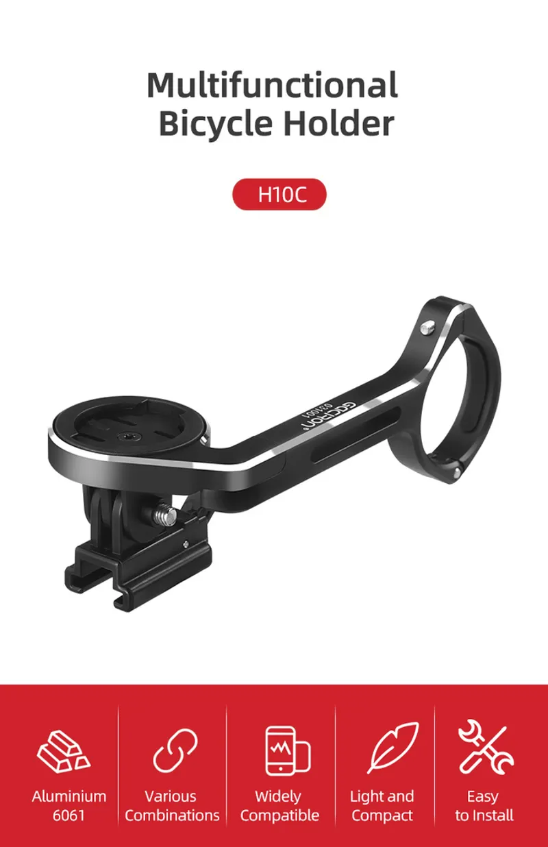 Gaciron Universal Alloy Mount w/GoPro-1