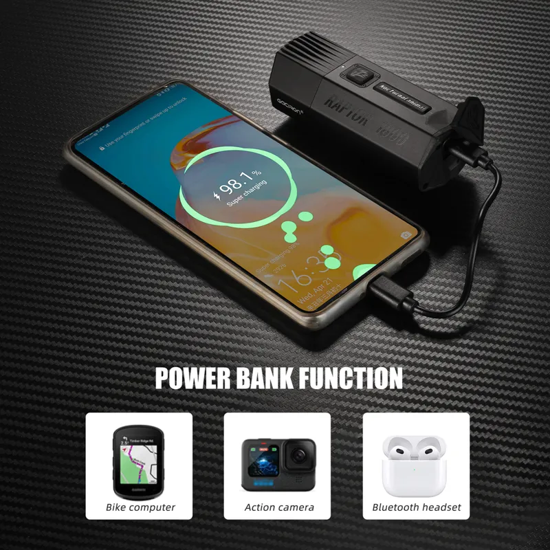 Gaciron Raptor 1800LM High Power Front Light-3