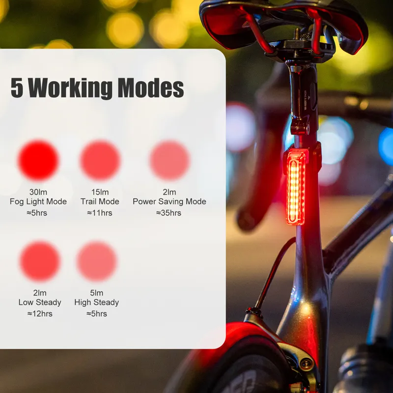 Gaciron 30 LM Rear Light w/Brake-2