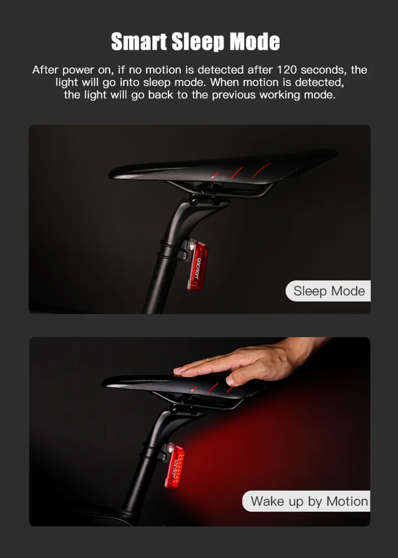 Gaciron 30 LM Rear Light w/Brake-5