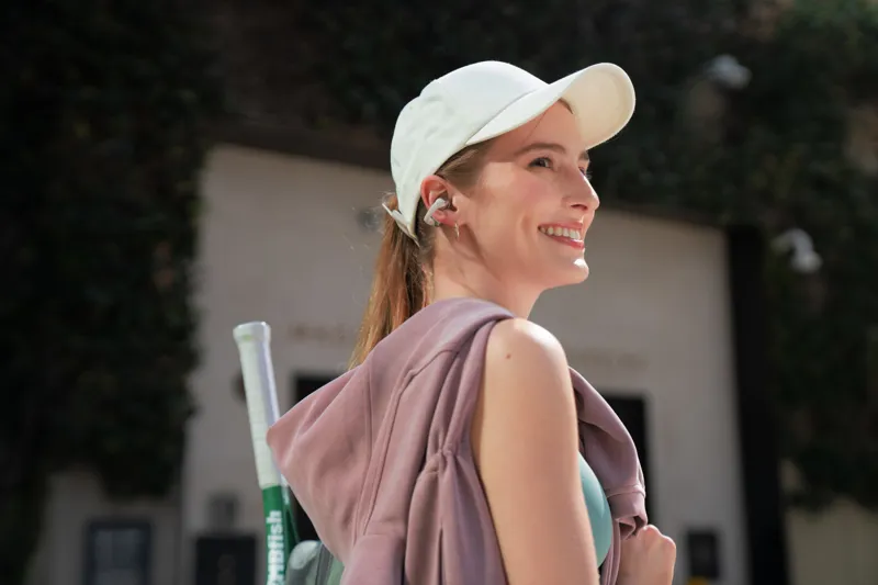 Shokz Opendots One True Wireless Earbuds Grey-5