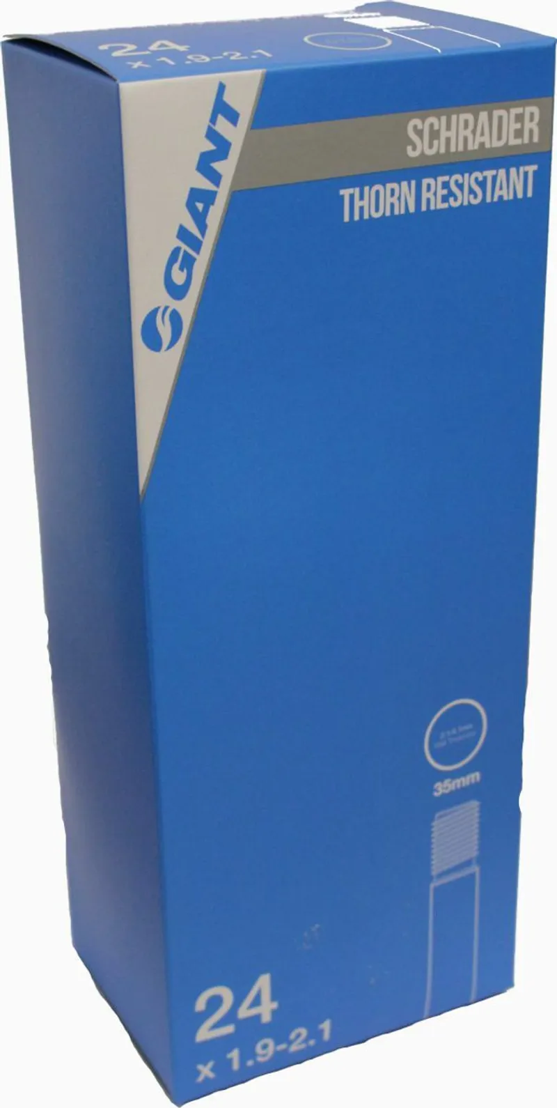 Giant Tube 24 x 1.9-2.1 Schrader Valve 35mm Thorn Resistant