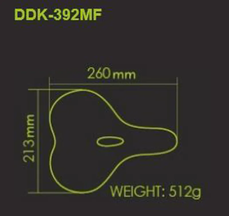 DDK Saddle Memory Foam Wide-2