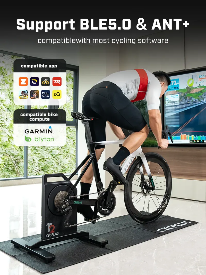 Cycplus T2H Smart Direct Drive Bike Trainer -3