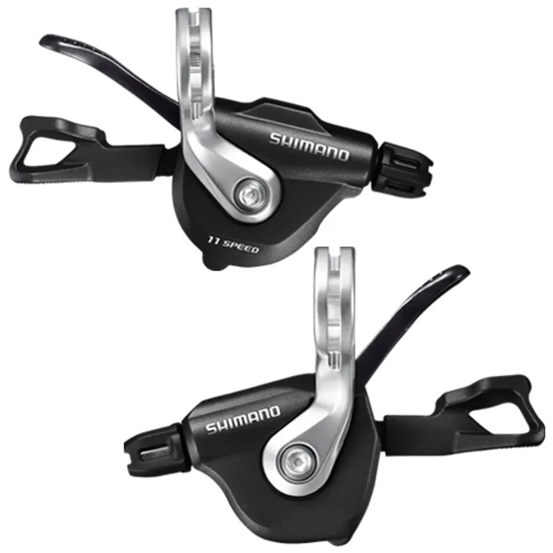 Shimano RS700 11-Speed Road Flat Bar Shifter Set Silver