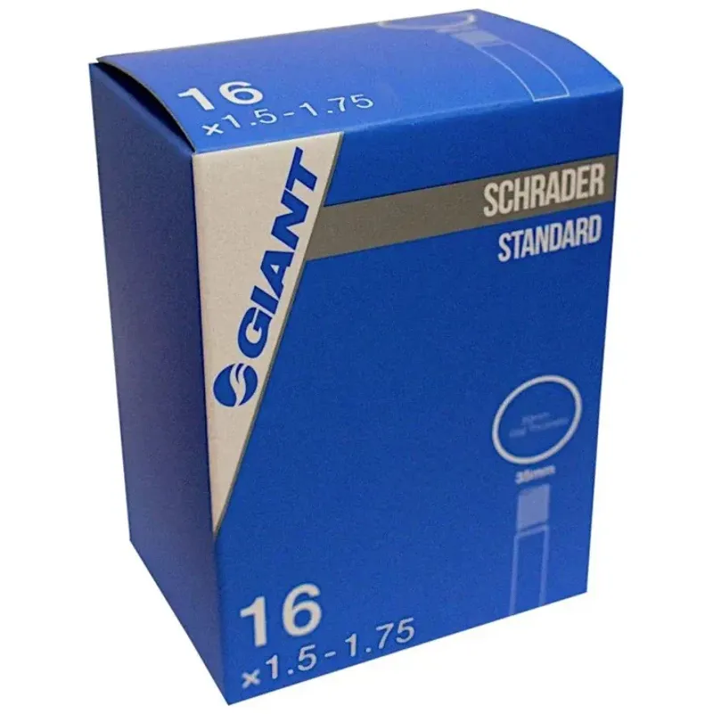 Giant Tube 16 x 1.50-1.75 Schrader Valve 35mm