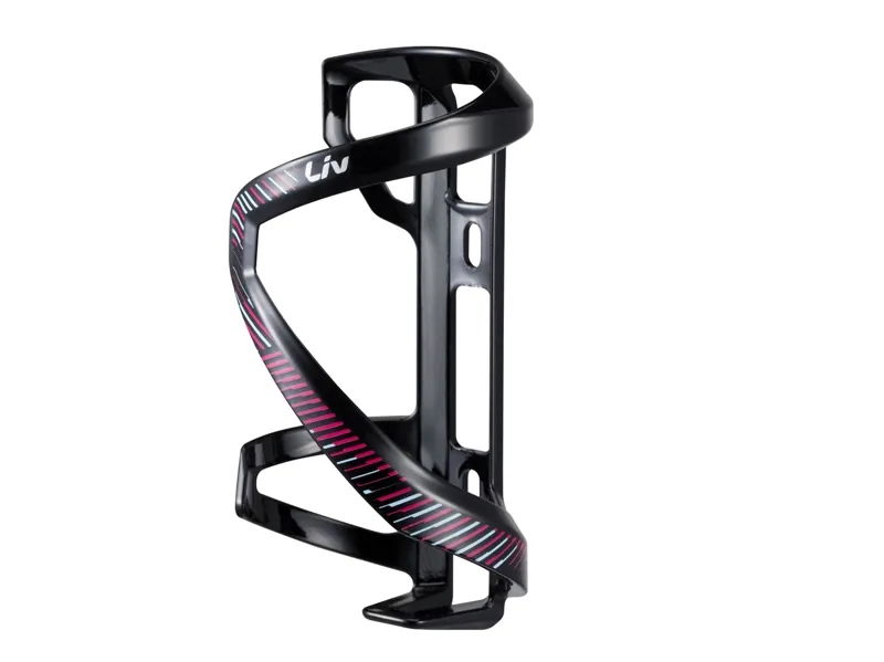 Liv Airway Sport Sidepull Left Bottle Cage Black/Purple